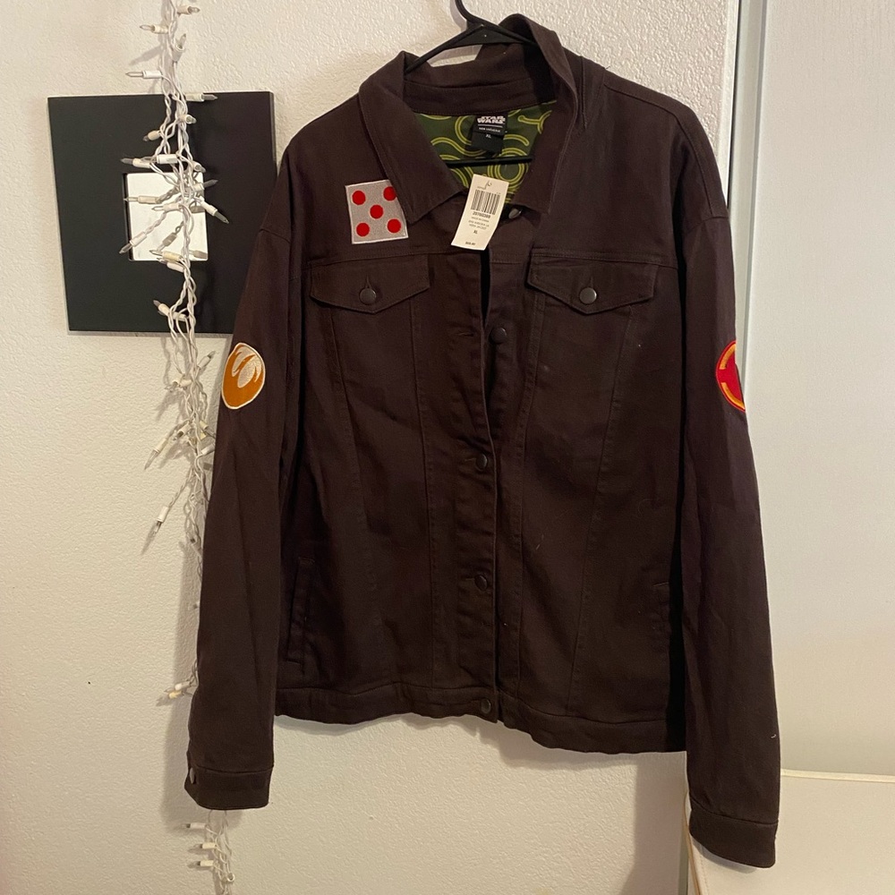 Star Wars Brown Jean Jacket with Patches